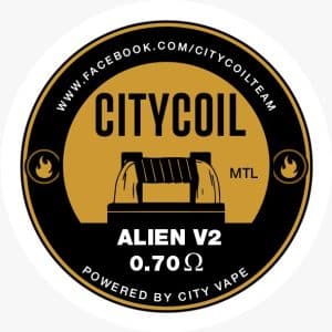 "CITY COIL ALIEN V2 MTL - Precision MTL Coils"