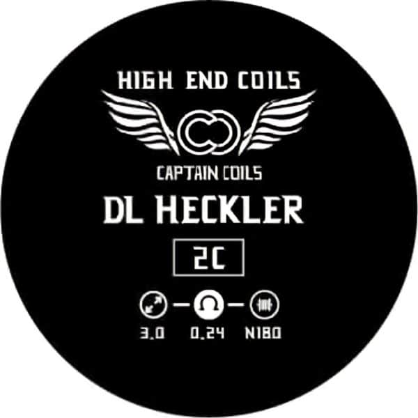 Rebuild coils - Captain coils +18 HECKLAR DL 0.24 OHM (1PCS)