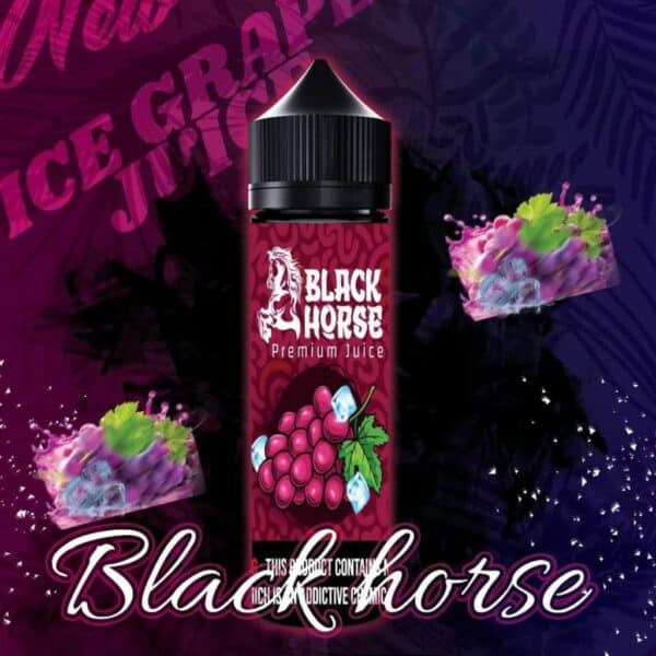 BLACK HORSE - 60ML GRAPE ICE