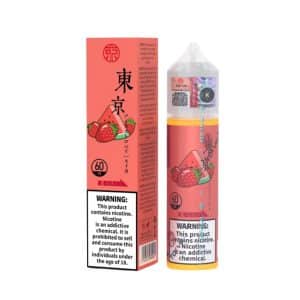 Tokyo Iced Strawberry Watermelon E-Juice 60ml – Fruity & Cool Vape Flavor