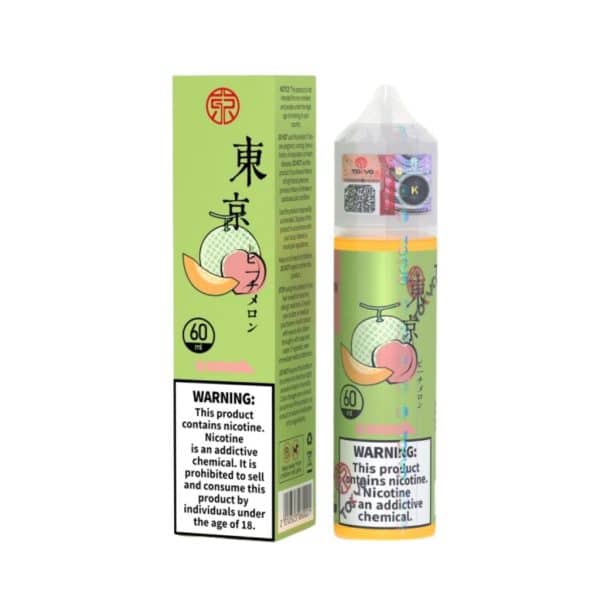 Tokyo E-Juice 60ml DL - Iced Peach Melon